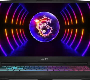 Laptop MSI Katana 17 B12VGK-405 Core Black | GeForce RTX 4070 (8GB) / i7 / RAM 16 GB / SSD Pogon / 17,3″ FHD - cover