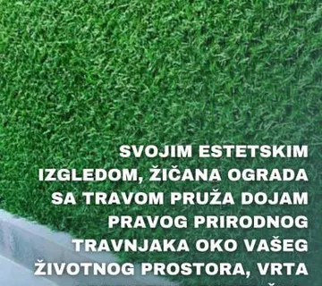 ZAŠTITA OD POGLEDA - UMJETNA ŽIVICA 2,0 m x 10,0 m - cover