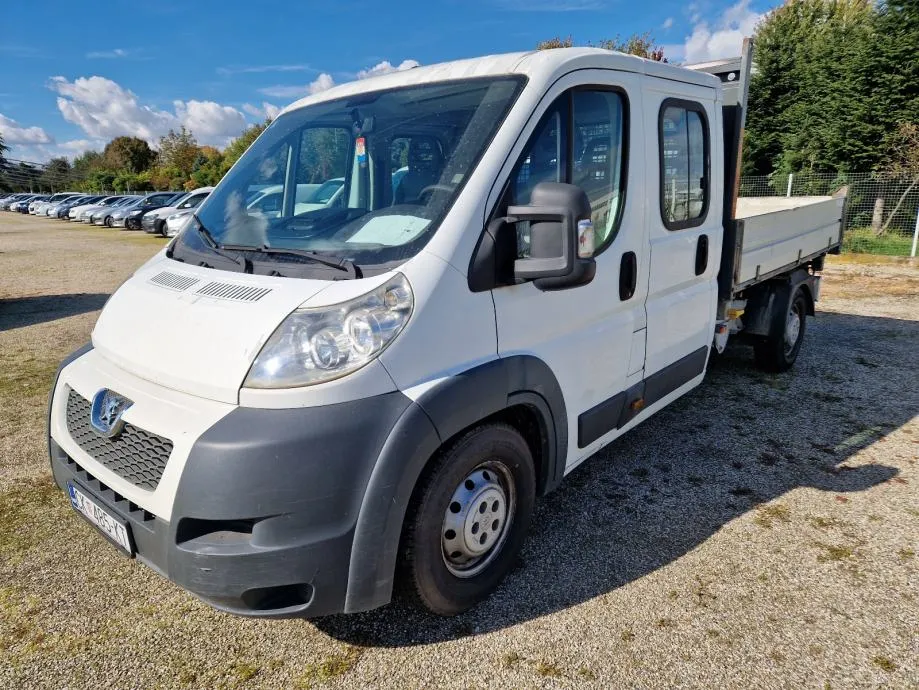 Peugeot Boxer 2.2 HDI 2014.,7-SJEDALA + TRUGA (KIPER NA 3 STRANE) - cover
