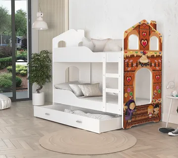 Dječji krevet na kat 190×80 – Ivica i Marica - cover