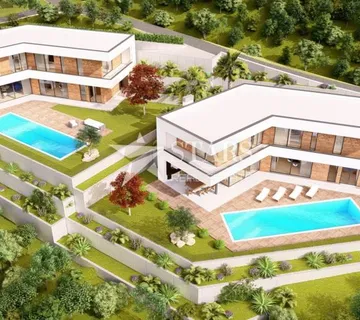 Opatija, Mošćenička Draga građevinski teren 966 m² s projektom za vilu - cover