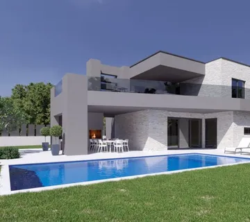 POREČ- MODERNA VILA U IZGRADNJI (prodaja) - cover