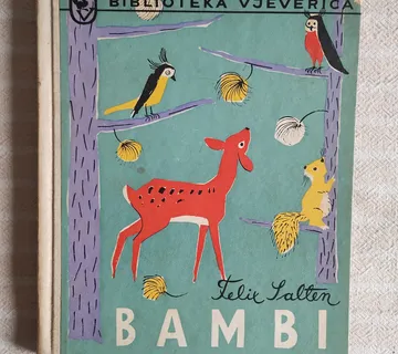 F. SALTEN BAMBI VJEVERICA 1964 - cover
