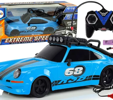 Auto na daljinsko upravljanje 1:18 Blue Spare - plavi - cover