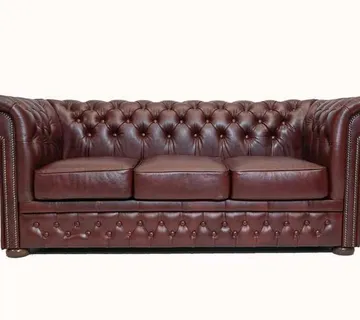 Chesterfield Trosjed First Class Leather | 3-sjedišta - cover