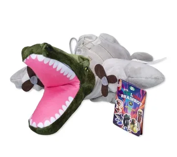 Italian Brainrot Bombardiro Crocodilo plišana igračka, 28cm - cover