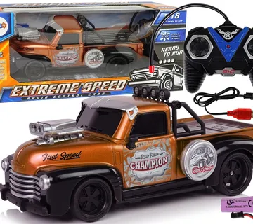 Auto na daljinsko upravljanje  1:18 Pick-up  - smeđi - cover