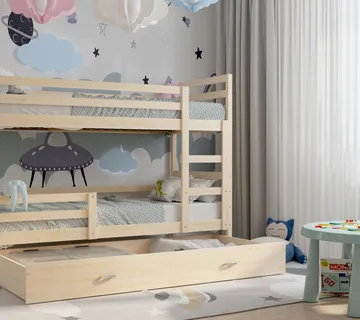 Krevet na kat 190×80 Jacek – Spas u manjim dječjim sobama - cover