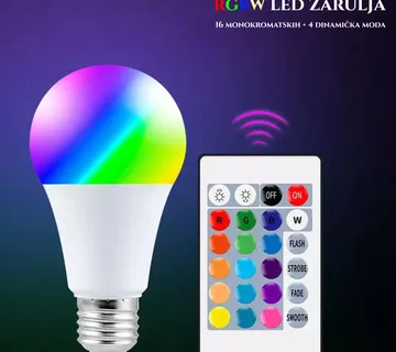LED RGB ŽARULJA SA DALJINSKIM - cover