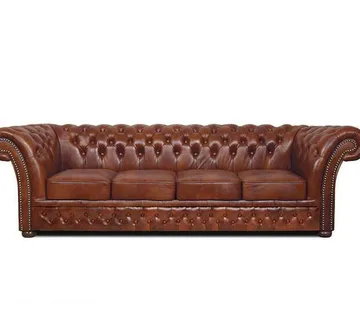 Chesterfield Garnitura Winfield Basic Luxe Leather | 4-sjedišta - cover