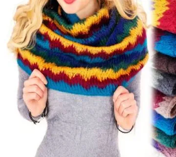 Ženski trendi šal ZIGZAG - cover