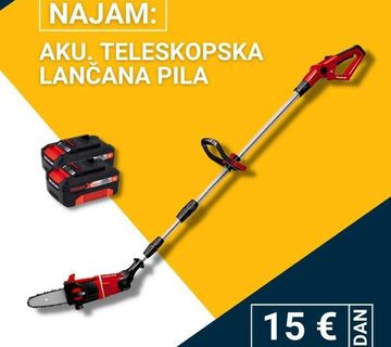 Najam teleskopske lančane pile - cover