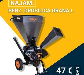 Najam drobilice grana - cover