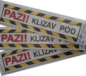 Naljepnica Klizav pod - cover