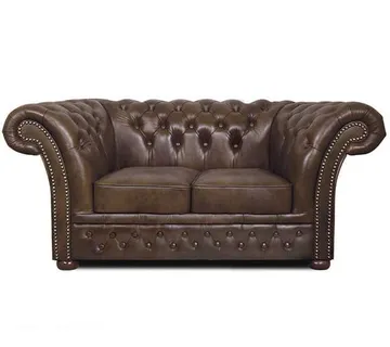 Chesterfield Dvosjed Winfield Basic Luxe Leather | 2-sjedišta - cover