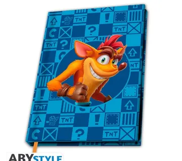 Bilježnica A5 Crash - cover