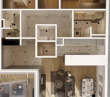 Istra, Pula, centar, stan 130,31m2 s tri spavaće sobe i loggiom, novogradnja - cover