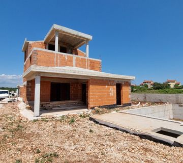 Istra, Vodnjan, Dvije vile u izgradnji sa bazenima i pogledom na more - cover