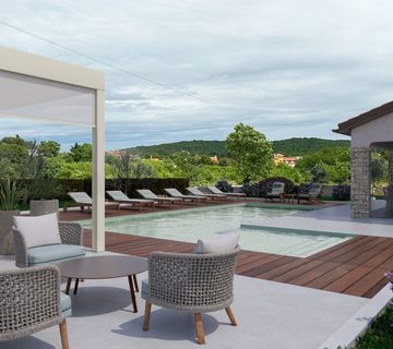 Rovinjsko Selo, roh bau kuća 450m2. okućnica 3521m2 - cover
