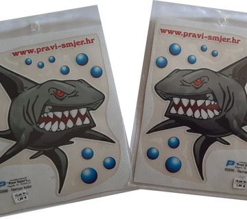 Naljepnica Neman - Shark visine 12 cm - cover