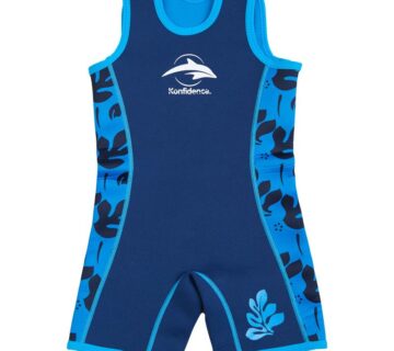 Konfidence neoprensko odijelo Warma Wetsuit mornarsko plava palme 6-7 godina - cover