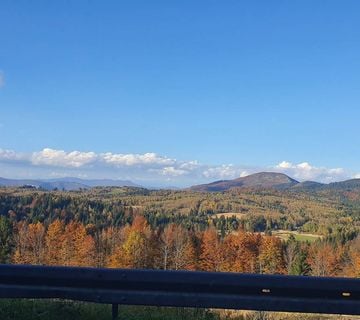 Gorski kotar, Ravna Gora zemljište sa pogledom na Alpe - cover