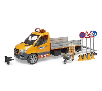 Bruder MB Sprinter komunalno vozilo sa svjetlosnim i zvučnim modulom - cover