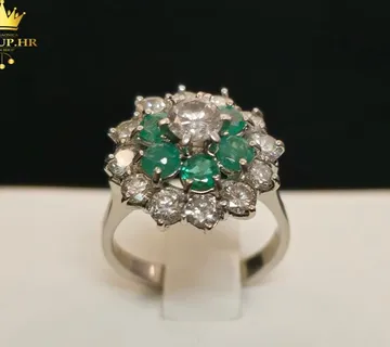 ZLATNI PRSTEN S DIJAMANTIMA cca 1,7ct / R1, RATE ! - cover