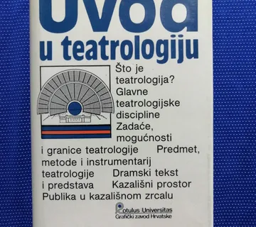 Nikola Batušić – Uvod u teatrologiju - cover