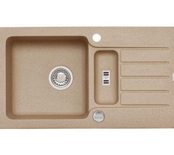 Sudoper Alveus Niagara 70 sa cjedilom granit 780x435 lux BEIGE G55 - cover