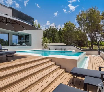 Luksuzna villa sa panoramskim pogledom u Diklu - Diklo, Zadar