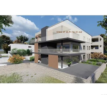 Apartman na drugom katu,dvosoban blizina mora i plaže S9 - Privlaka, Privlaka