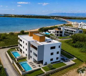 PRIVALAKA DALMACIJA STAN S3 - NOVOGRADNJA- 60 m OD PJEŠČANE PLAŽE - Privlaka, Privlaka