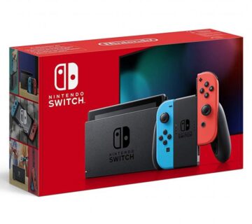 Nintendo Switch V2 - crveno - plavi - Novo - Jamstvo 2 godine - cover
