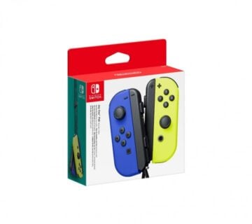 Nintendo Switch Joy-Con Kontroler - žuto - plavi - cover