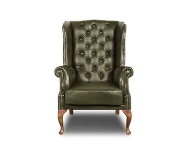 Chesterfield Fotelja Cathedral | 1-sjedište | Moss Green - cover
