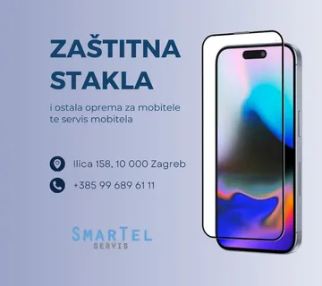 Zaštitna stakla i ostala oprema za mobitele - Zagreb - cover