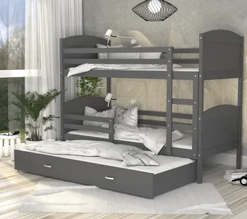 Mateusz 3 krevet na kat s dodatnim ležajem – 200×90 - cover