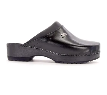 ANATOMSKE DRVENE KLOMPE, Crna, EHGA - cover