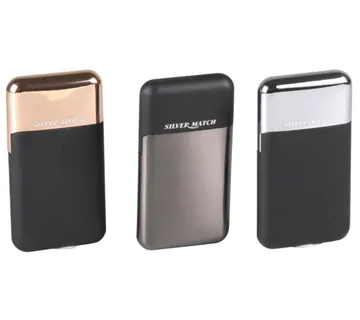 Silver Match Jet Flame upaljač s gravurom - cover