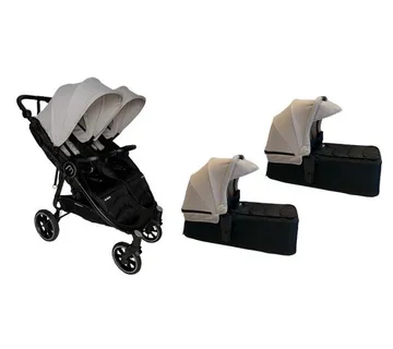 BabyMonsters EasyTwin4 Stone – Kolica Za Blizance FullBox - cover