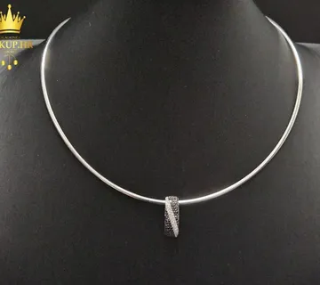 ZLATNA OGRLICA S DIJAMANTNIM PRIVJESKOM 0.0025CT 8.80G 14K / R1, RATE! - cover