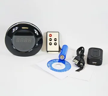 Budilica / sat s ugrađenom HD mini kamerom + detekcija pokreta - cover