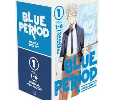 Blue Period Manga Box Set 1 - cover