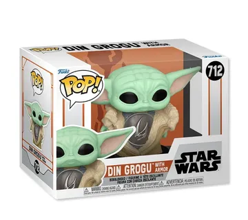 Funko Pop! Star Wars: The Mandalorian – Din Grogu with Armor #712 - cover