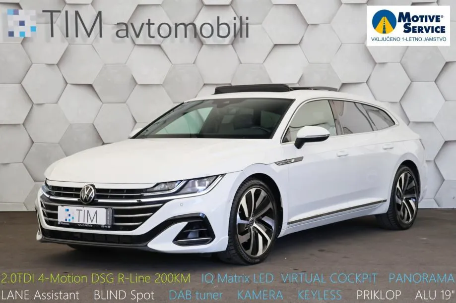 VW Arteon ShootingBrake 2. 0TDI 4-Motion DSG R-Line PANORAMA KAMERA - cover