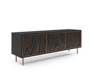 Tv Komoda Tivaro 161x38cm, Materijal: Laminirana ploča - cover