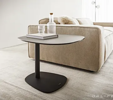 Pomoćni stolić Elenya 60x60cm, Materijal: Keramika Aspetto Concreto - cover