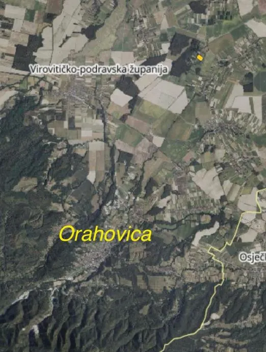 Građevinsko zemljište, Obradovci, Orahovica, 8895 m2 - cover