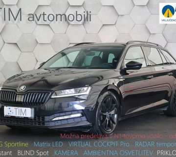 Škoda Superb Combi 2.0TDI DSG Sportline COCKPIT KAMERA RADARtem  - cover